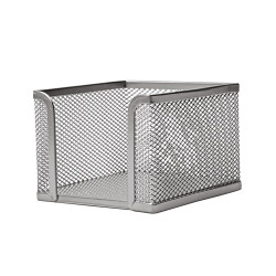 Fémhálós kockatömbtartó Fornax, ezüst Fémhálós család Fornax