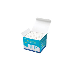 Táblakréta kerek pormentes, vastag 100 db/doboz, Connect fehér Kréta Connect
