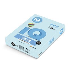 Másolópapír, színes, A4, 80g. IQ OBL70 500ív/csomag, pasztell jégkék Másolópapír színes IQ
