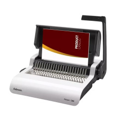 Spirálozógép, műanyag spirálkötéshez, manuális, 300lap, Fellowes® Pulsar+ Spirálozógép Fellowes