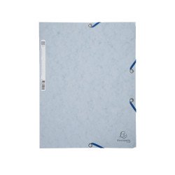 Gumis mappa karton  prespán A/4 Exacompta világosszürke Gumis mappa Exacompta