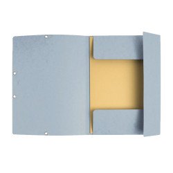 Gumis mappa karton  prespán A/4 Exacompta világosszürke Gumis mappa Exacompta