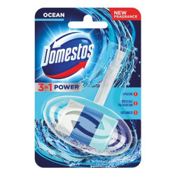 WC illatosító 35 g kosaras 3in1 Domestos Ocean Toalett tisztító, WC illatosító Domestos