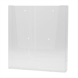 Prospektustartó A4, 1 részes fali Vizuál, irányító tábla Egyéb