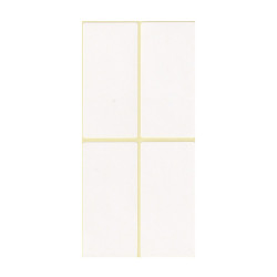 Etikett címke, 40x80mm, 15 lap, 4 címke/lap Etikett - címke Egyéb
