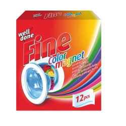 Színvédő kendő 12 db/csomag Well Done Fine Szivacsok, kendők, súrolók Well Done