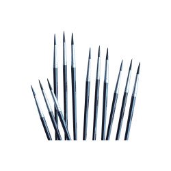 Ecset 12-es festett fa nyéllel 12 db/doboz Educa Iskolai ecset és kelléke Educa