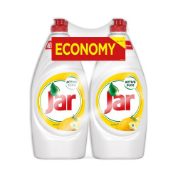 Mosogatószer 2 x 900 ml kézi duopack Jar Citrom Kézi mosogatás Jar
