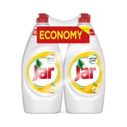 Mosogatószer 2 x 900 ml kézi duopack Jar Citrom Kézi mosogatás Jar