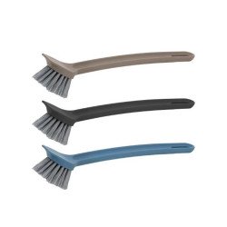 Mosogatókefe kerek műanyag kaparóéllel  York_041210 szürke Partvis, seprű, kefe, padozat, porolók York