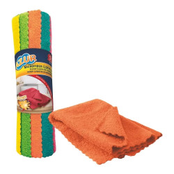 Törlőkendő mikroszálas 5 db/csomag Azur York_026190 Szivacsok, kendők, súrolók York