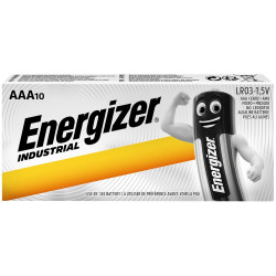 Elem AAA mikro LR03 Industrial 10 db/csomag, Energizer Elem, akkumulátor, töltő Energizer