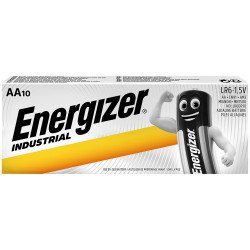 Elem AA ceruza LR06 Industrial 10 db/csomag, Energizer Elem, akkumulátor, töltő Energizer