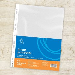 Genotherm lefűzhető, A4, 55 micron narancsos 100 db/csomag, Bluering® Lefűzhető genotherm Bluering