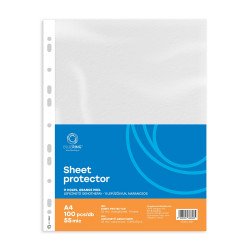 Genotherm lefűzhető, A4, 55 micron narancsos 100 db/csomag, Bluering® Lefűzhető genotherm Bluering