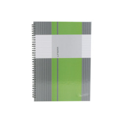 Spirálfüzet A5, 80lap kockás, keményfedelű Marker Linear Spirálfüzet Marker