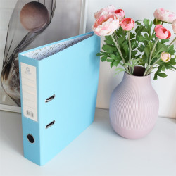 Iratrendező A4, 7,5cm, Bluering® világoskék Iratrendező Bluering