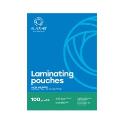 Lamináló fólia A4, 100 micron 100 db/doboz, Bluering® Kötészeti kellék Bluering