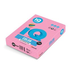 Másolópapír, színes, A4, 160g. IQ Color PI25 250ív/csomag, pasztel rózsaszín Másolópapír színes IQ