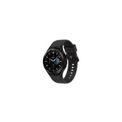 Okosóra SAMSUNG Galaxy Watch 4 Classic (eSIM, szilikon csuklópánt, alumínium, 42mm) fekete Okosóra Samsung