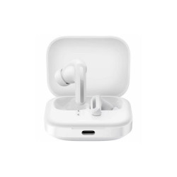 Fülhallgató bluetooth XIAOMI BUDS 5 SZTEREO (v5.4, TWS, mikrofon, aktív zajszűrő, IP54 + töltőtok) fehér Telefon fülhallgató REDMI