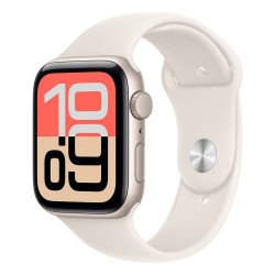Okosóra Apple Watch SE 3 GPS 44mm Starlight Aluminium Case with Starlight Sport Band - M/L Okosóra Apple