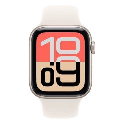 Okosóra Apple Watch SE 3 GPS 44mm Starlight Aluminium Case with Starlight Sport Band - M/L Okosóra Apple