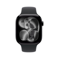 Okosóra Apple Watch S11 GPS 42mm Jet Black Aluminium Case with Black Sport Band - S/M Okosóra Apple