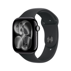 Okosóra Apple Watch S11 GPS 42mm Jet Black Aluminium Case with Black Sport Band - S/M Okosóra Apple
