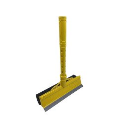 Ablaklehúzó műanyag gumibetétes szivaccsal 22 cm széles_KCS2277Y sárga Ablak- és padlótisztító eszközök Uctem Plas