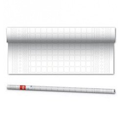 Asztalterítő damask tekercses 1,2 x 7 m Fato fehér Terítők Fato