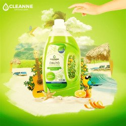 Öblítő koncentrátum 1,5 liter Cleanne_Környezetbarát Kubai pezsgés Öblítők Cleanne