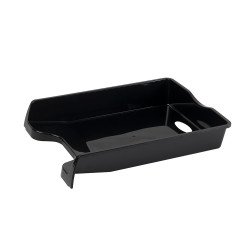 Irattálca műanyag 355, 355x255x60mm, Bluering® fekete Irattálca Bluering