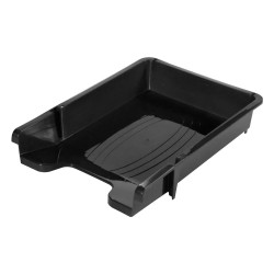 Irattálca műanyag 460, 355x255x55mm, Bluering®, fekete Irattálca Bluering