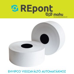 Hőpapír 57mm széles, 232fm hosszú, cséve 40mm, BPA mentes nyomatlan, ENVIPCO MOHU visszaváltó gépekhez Hőpapír Egyéb