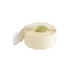 Árazószalag 25x16mm, stancolt 10 tekercs/csomag, fehér Árazószalag Egyéb