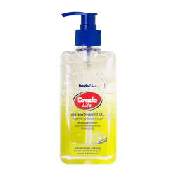 Kéz- és bőrfertőtlenítő gél pumpás 500 ml Bradolife citrom Kézfertőtlenítő gél Bradochem