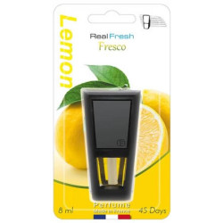 Autóillatosító készülék 8 ml Real Fresh citrom Autóápolás Real Fresh