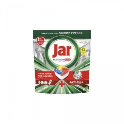 Mosogatógép tabletta 63 db/doboz Jar Platinum Plus Lemon Gépi mosogatás Jar