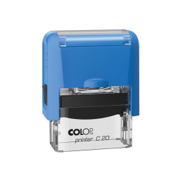 Bélyegző C20 Colop kék átlátszó ház/fekete párna Bélyegző és kelléke Colop