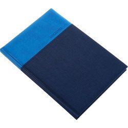 Határidőnapló Lux B/5, heti fehér lapokkal kék Realsystem 2026. Határidőnapló Realsystem