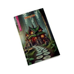 Diák zsebkönyv 125mmx205mm, fehér lapokkal 2025/2026 meseház Realsystem Diák zsebkönyv Realsystem