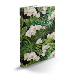 Határidőnapló fehér lapokkal Picture B/5, napló fehér lapokkal tropikal Realsystem 2026. Határidőnapló Realsystem