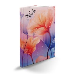 Határidőnapló fehér lapokkal Picture B/5, napló fehér lapokkal floral Realsystem 2026. Határidőnapló Realsystem