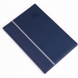 Határidőnapló Kensington B/5, heti fehér lapokkal kék Realsystem 2026. Határidőnapló Realsystem