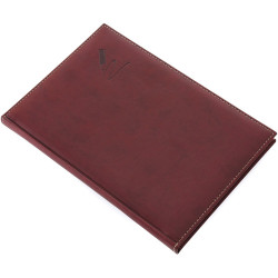 Határidőnapló Bolero B/5 napló, krémszínű lapokkal barna Realsystem 2026. Határidőnapló Realsystem