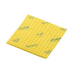 Törlőkendő mikroszálas Vileda Breazy sárga_161612 Szivacsok, kendők, súrolók Vileda Professional