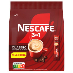 Kávé instant 3in1 Classic 24x16,5g Nescafé Instant kávék Nescafé