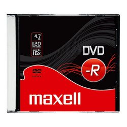 DVD-R 4,7Gb. 16x slim tokos Maxell CD, DVD Maxell