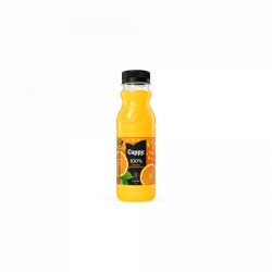 Üdítőital 0,33l Cappy 100% narancs DRS Gyümölcslevek Cappy